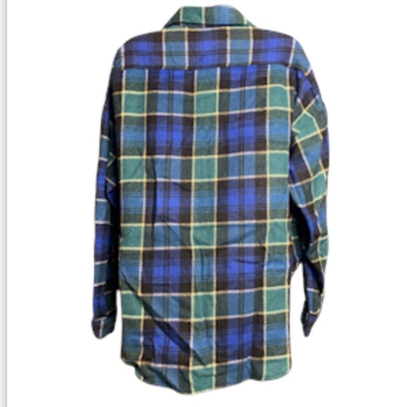 Zara Jacket Top Flannel Sz XS Cabincore Normcore Shacket - Picture 4 of 10